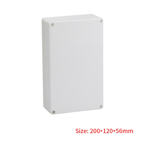 200*120*56mm Waterproof ABS plastic box Electronic instrument shell case housing outdoor use