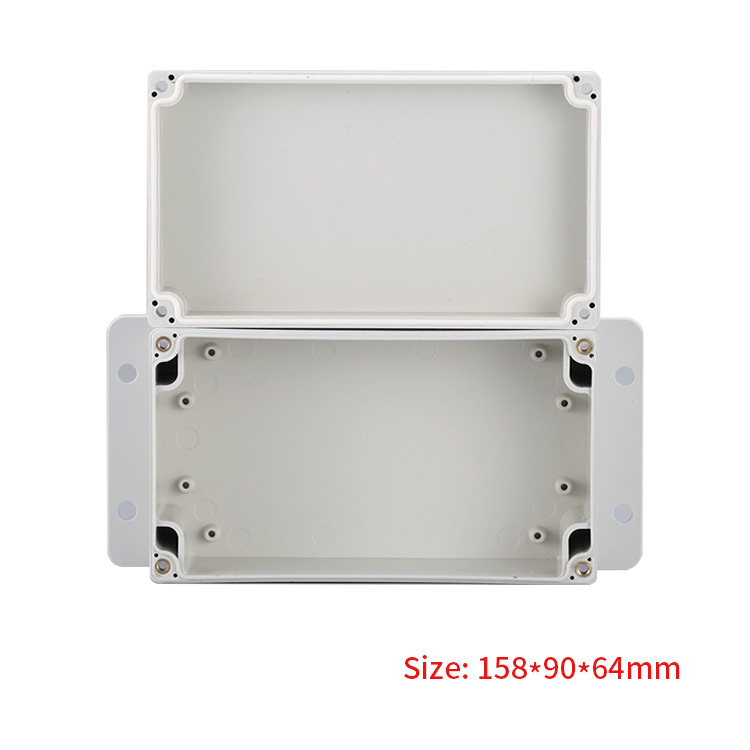158*90*64mm abs plastic box enclosure shell industrial electronics waterproof outdoor use enclosure