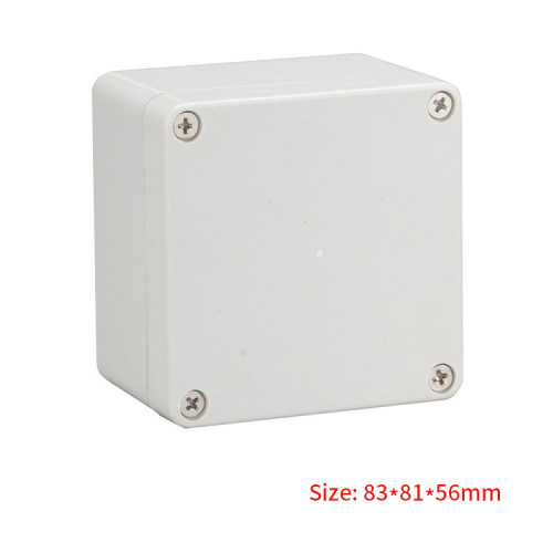 83*81*56mm ABS Plastic Enclosure Waterproof Plastic Project Box Electronic box For PCB Design Junction Box