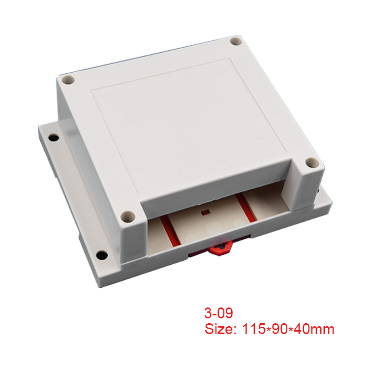 Din rail abs plastic box Plc enclosure