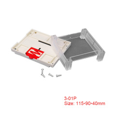 Din rail mount ABS plastic box PLC control box