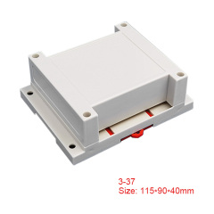 Din rail mount ABS plastic enclosure control box