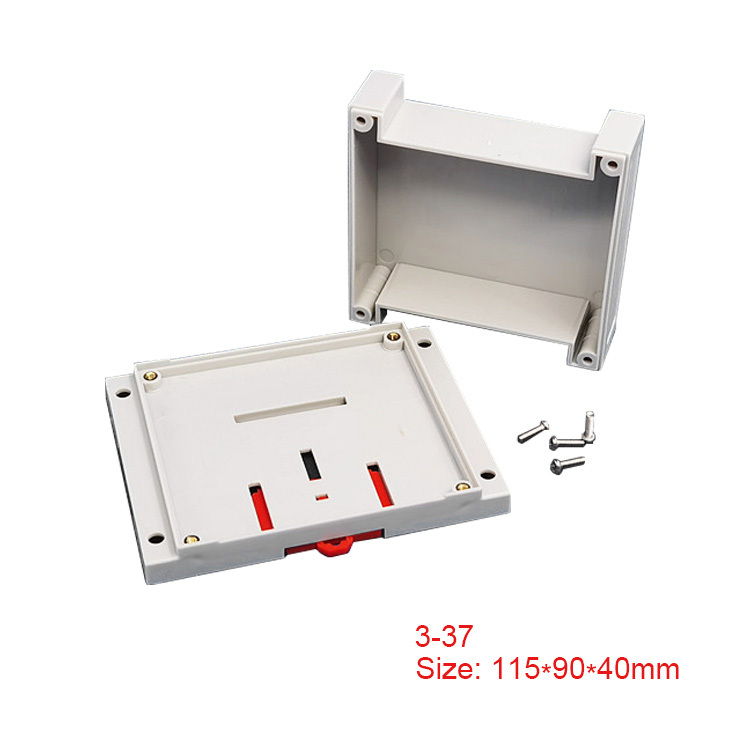 Din rail mount ABS plastic enclosure control box