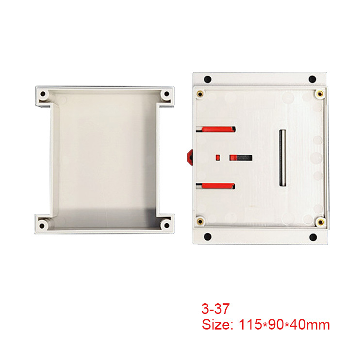 Din rail mount ABS plastic enclosure control box