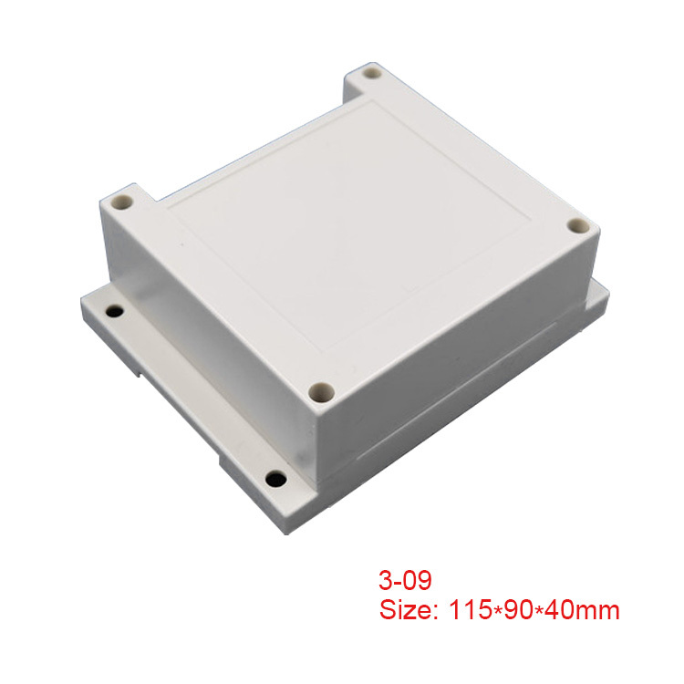 Din rail abs plastic box Plc enclosure