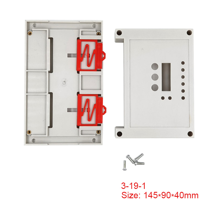 Din Rail mount Raspberry Pi case ABS Plastic control box