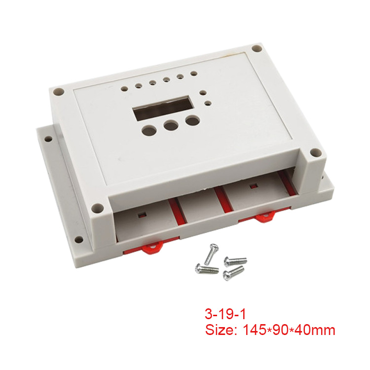 Din Rail mount Raspberry Pi case ABS Plastic control box