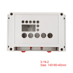 Din Rail mount case ABS Plastic Circuit breaker enclosure