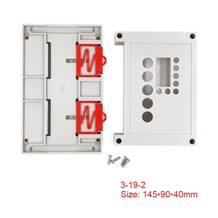 Din Rail mount case ABS Plastic Circuit breaker enclosure