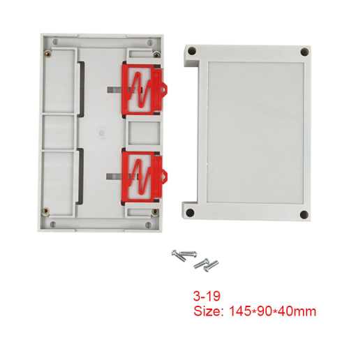 Din Rail mount ABS Plastic control box