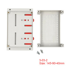 Din Rail enclosure ABS Plastic enclosure Circuit breaker enclosure