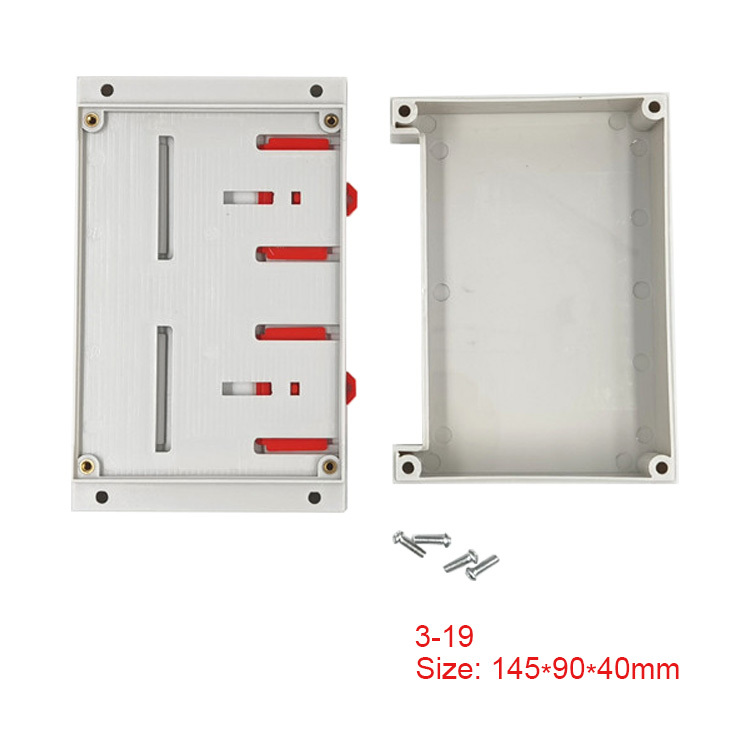 Din Rail mount ABS Plastic control box