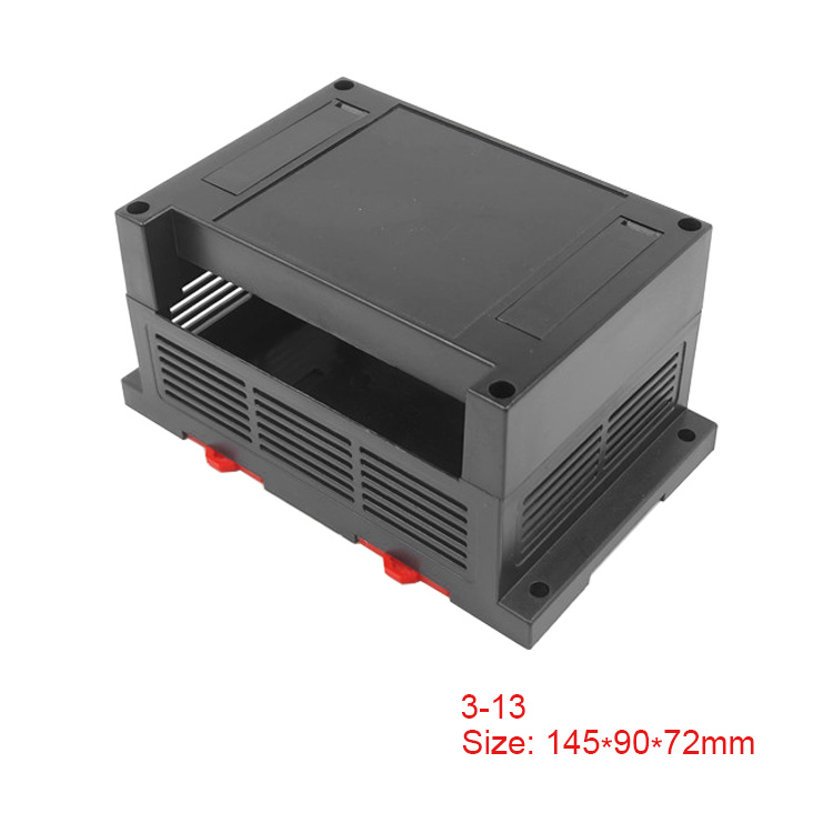 High quality wall mounting plastic din rail enclosure for electronic PCB