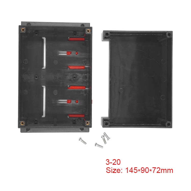 DIN rail mount Raspberry Pi enclosure PLC control box for terminal blocks or modules