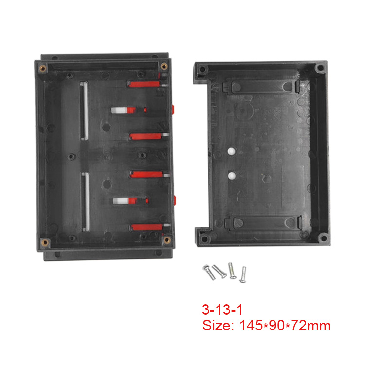 High quality wall mounting plastic din rail enclosure for electronic PCB