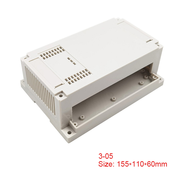 Din Rail enclosure ABS Plastic enclosure PLC enclosure terminal blocks circuit breaker enclosure