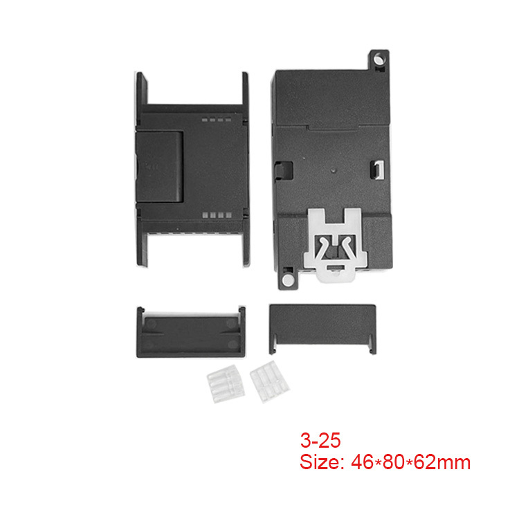 Din Rail Enclosure Plastic Electronic Industrial Control Boxes PCB enclosure