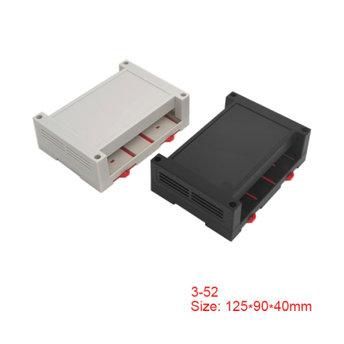 High quality DIn rail box ABS Plastic enclosure PLC control box