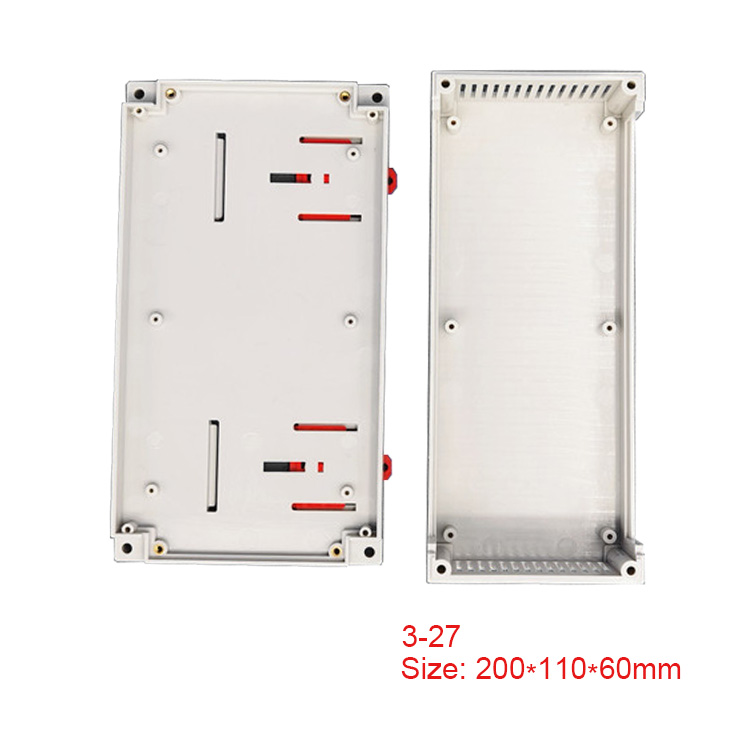 Din rail box PLC control box electronics case junction box