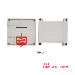ABS Plastic enclosure PLC Din Rail box control box