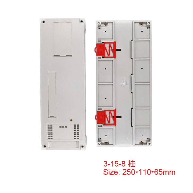 Wholesale Din rail box ABS plastic enclosure terminal enclosure control box