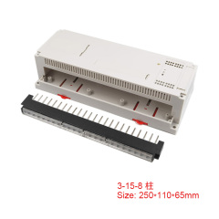 Wholesale Din rail box ABS plastic enclosure terminal enclosure control box