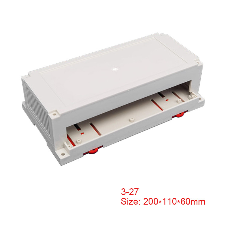 Din rail box PLC control box electronics case junction box