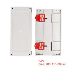 Din rail box PLC control box electronics case junction box