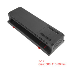 ABS Plastic Din rail box PLC enclosure terminal box