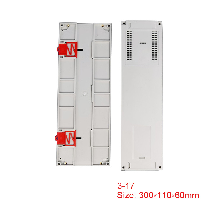 ABS Plastic Din rail box PLC enclosure terminal box