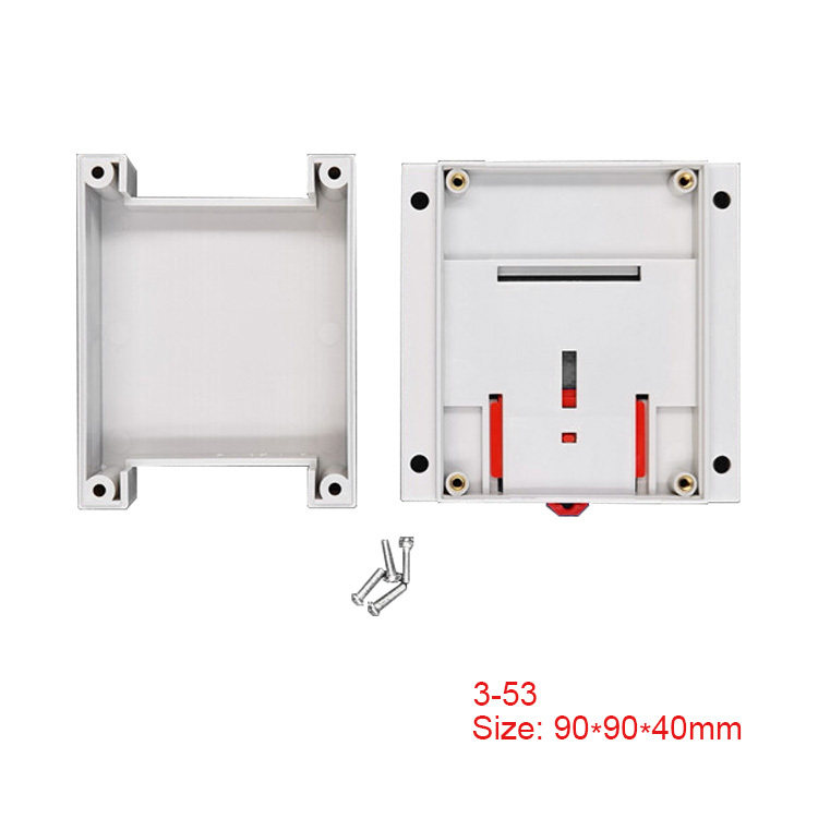 Din rail enclosure PLC control box Junction box