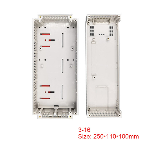 Din rail ABS Plastic enclosure terminal enclosure box circuit breaker housing