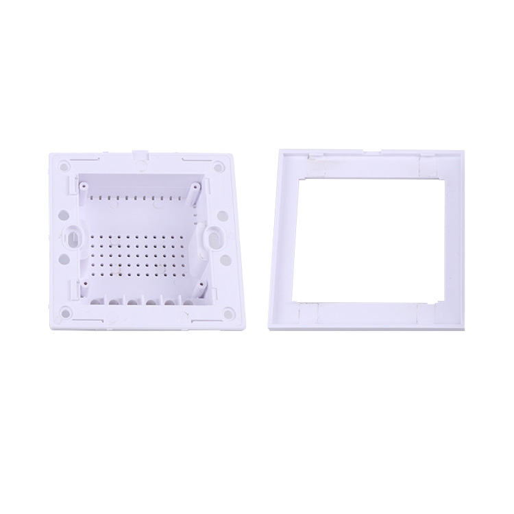 86*86 Plastic Enclosure Touch Glass Switch Box smart home control box housing