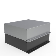 256*75*255mm metal enclosure aluminum box electronic instrument enclosure case
