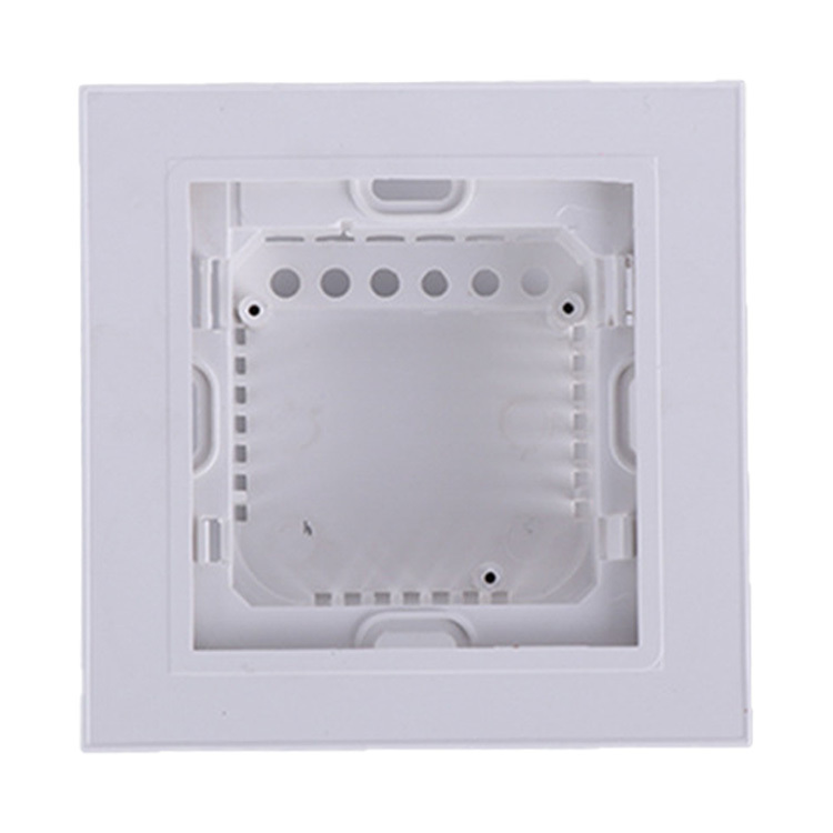 86*86mm Plastic Enclosure Touch Glass Switch Box smart home Control box