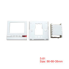 86*86mm Plastic Enclosure Touch Glass Switch Box smart home control box