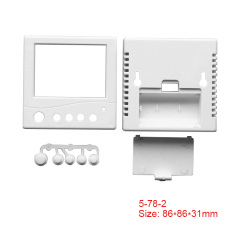 86*86mm Plastic Enclosure Touch Glass Switch Box smart home control box housing