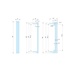 2U-250mm Rack Mount Chassis metal enclosure project box electronics instrument Industrial enclosure case