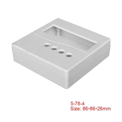86*86mm Plastic Enclosure Touch Glass Switch Box smart home control box housing