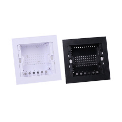 86*86mm Plastic Enclosure Touch Glass Switch Box smart home control box