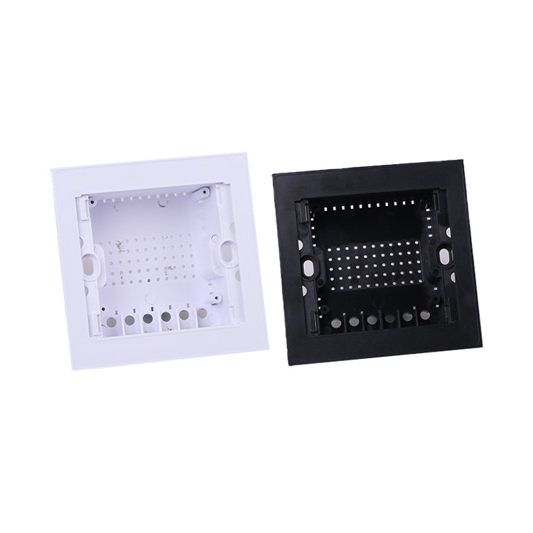 86*86mm Plastic Enclosure Touch Glass Switch Box smart home control box