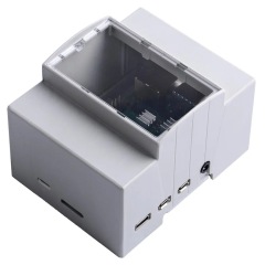 DIN rail case mountable Raspberry Pi case enclosure