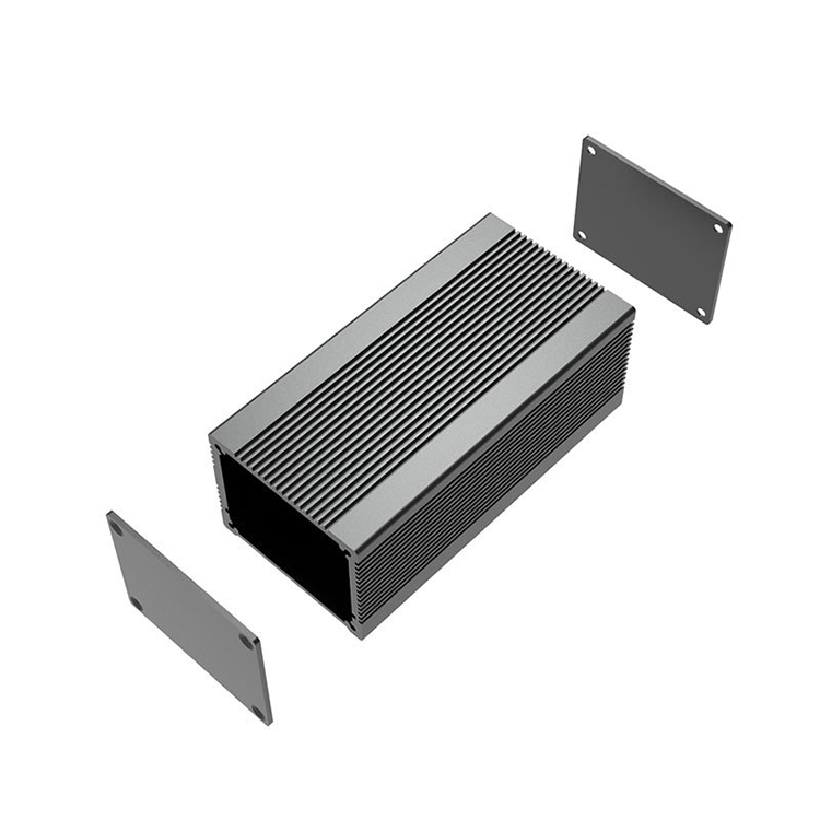CNC Machining Anodized Aluminum Alloy enclosure metal fabrication electronics enclosure box case instrument enclosure