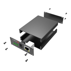Anodizing Aluminum Alloy enclosure metal fabrication electronics enclosure housing box case instrument enclosure project box 78*26mm