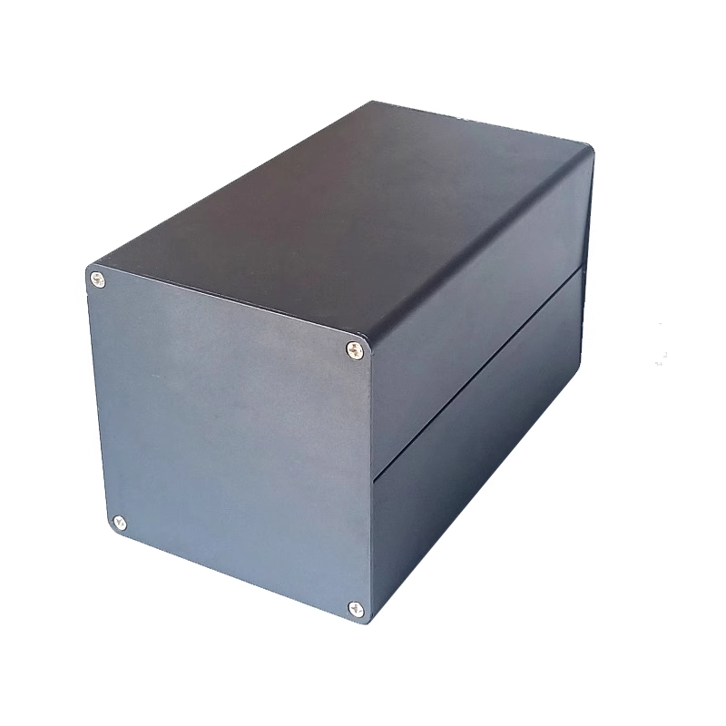 high quality extruded aluminum enclosure box electronics enclosure case battery box 89*89mm-L