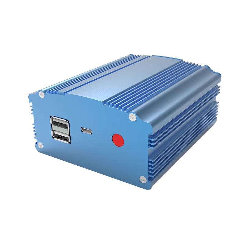 wall mount aluminum extrusion enclosure metal fabrication electronics enclosure instrument enclosure project box 88*47mm-L