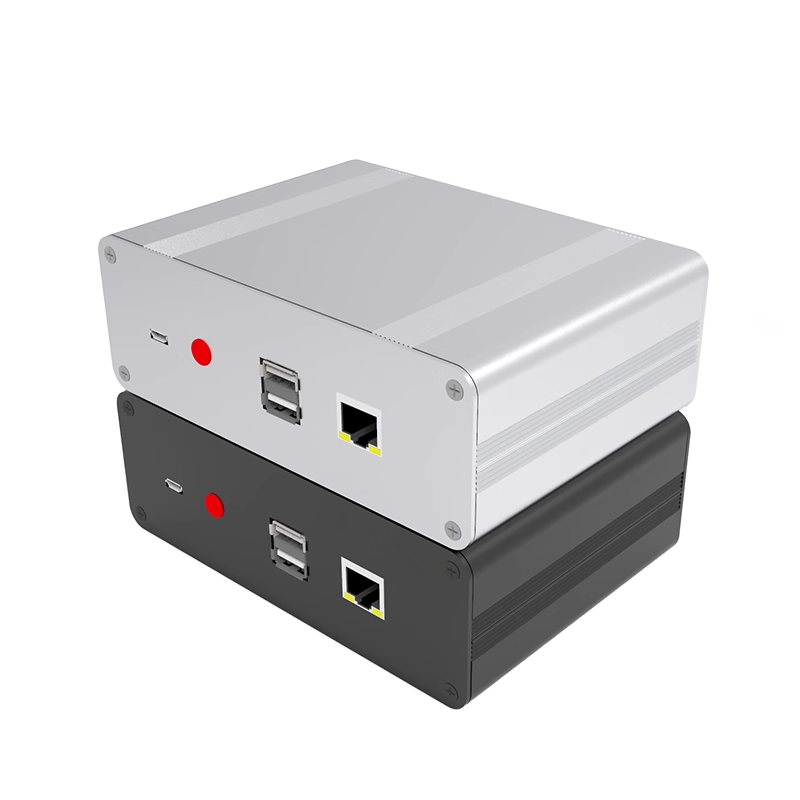 Custom Metal Fabrication Aluminum enclosure box electronic instrument enclosures box case PCB housing 96*33mm-L