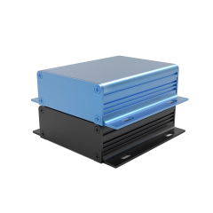 custom aluminum enclosure Metal Stamping prototype electronic enclosure case box 84*25mm-L