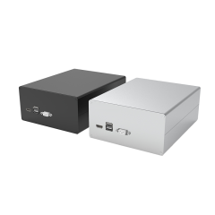 Anodizing Aluminum Metal Enclosure Case Shell Parts Fabrication electronic enclosure box 160*80mm-L