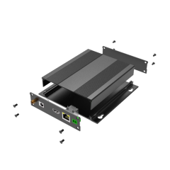 CNC Machining Anodized Aluminum Enclosure Box Electronics box junction box 131*27mm-L